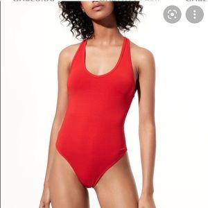 TNA Rockfall racerback bodysuit medium